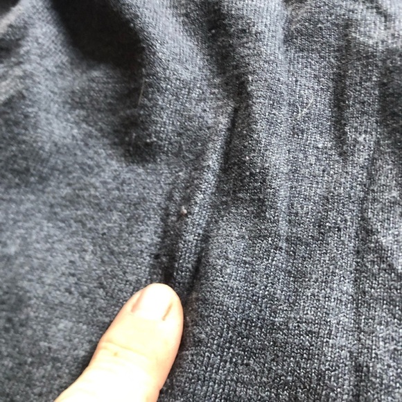 Dark Grey Open Front Lightweight Cardigan - Picture 10 of 12